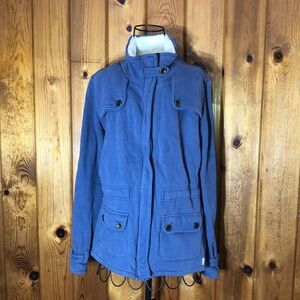 Carhartt periwinkle coloured zip up coat jacket medium fall work wear classic​​